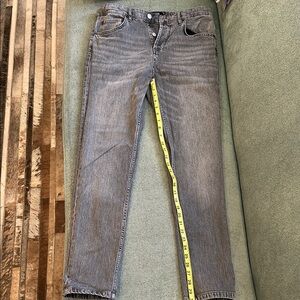 Ted Baker Gray Straight Jeans 32x30